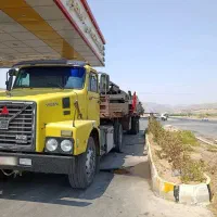کشنده ولوو دف شرکت نفتی تیزرو موتور بزرگ چرخ۲۲/۵|خودرو سنگین|اهواز, سلطانمنش|دیوار