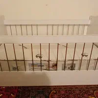 سرویس تخت کودک با تشک و کمد|تخت و سرویس خواب|دوگنبدان, |دیوار
