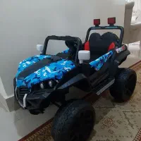 ماشین شارژی دونفره چهارموتوره گهواره ای