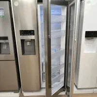 یخچال فریزر ساید بای ساید ۳۵ فوت سه درب نو و شیک|یخچال و فریزر|مشهد, شهرک لشکر (شهرک غرب)|دیوار