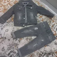 کت وشلوار پیراهن لباس مجلسی کاپشن دخترانه ۲سال