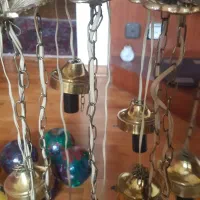 لوستر حبابی آویز برنجی|لوستر و چراغ آویز|تهران, جردن|دیوار