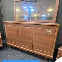 ست آینه کنسول و میز تلویزیون مدل پایه خراطی