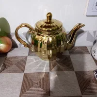 قوری طلایی|قوری، کتری، قهوه‌ساز دستی|تبریز, |دیوار