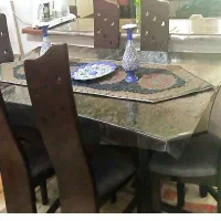 میز ناهاری شش نفره ،هود پرنیان ،میز تی وی
