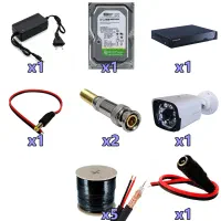 پکیج دوربین مداربسته 2 مگاپیکسل/1078|دوربین مداربسته|شیراز, میانرود|دیوار