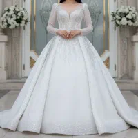 لباس عروس عربی شیک