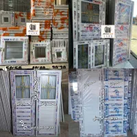 پذیرایی درب حمام پی وی سی سرویس پنجره pvc آماده