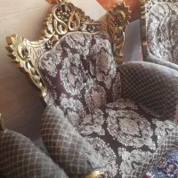 مبل سلطنتی ۷ نفره|مبلمان خانگی و میز عسلی|قروه, |دیوار