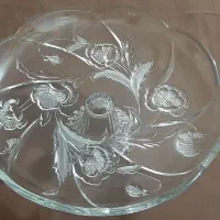 میوه خوری شیشه ای پایه دار