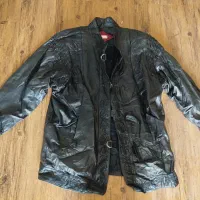 کاپشن چرم طبیعی اورجینال سنگین وزن