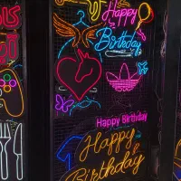 نئون|ریسه و چراغ تزئینی|بندرعباس, |دیوار