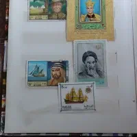 آلبوم تمبر قدیمی|کلکسیون سکه، تمبر، اسکناس|بجنورد, |دیوار