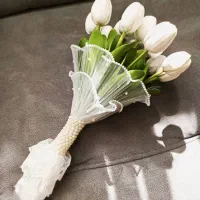 گل روز مادر دسته گل عروس|گل مصنوعی|میاندوآب, |دیوار