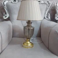 آباژور بدنه شیشه وفلزطلالیی