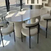 میز و صندلی پلاستیکی نهارخوری اپل(صندلی ایران