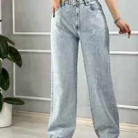 شلوار جین  بگ زنانه ،فروشگاه هستیم