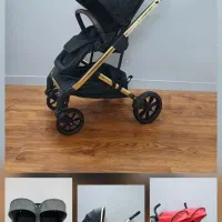 انواع کالسکه خارجی مسافرتی و دوقلو درحدنو