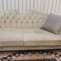 مبلمان ۷ نفره با میز ناهارخوری ۸ نفره و میز جلوش|مبلمان خانگی و میز عسلی|تهران, جردن|دیوار