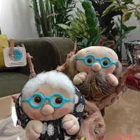 عروسک پدر بزرگ و مادر بزرگ ۱۲سانتی|اسباب‌‌بازی|کاشمر, |دیوار