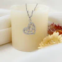 گردنبند نقره فرشته نسا دخترانه برای ماه زندگیت۱۰۷۶|بدلیجات|تبریز, |دیوار