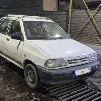 پراید صبا مدل 89 اتاق تعویض93 بی رنگ