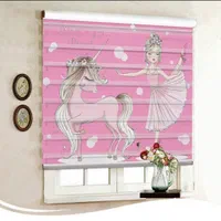 پرده زبرا چاپی عروسکی اتاق خواب کودک