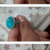 انگشتر فیروزه نقره