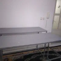 دو عدد میز آهنی|میز تحریر و کامپیوتر|سراب, |دیوار