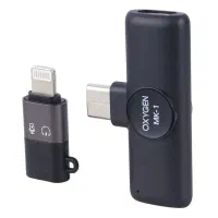 میکروفون یقه ای بی سیم دوکاربره مناسب همه مدل گوشی|دوربین عکاسی و فیلمبرداری|رشت, کوی طالقانی|دیوار