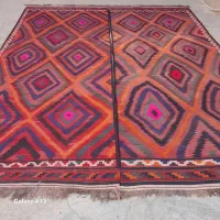 گلیم دست باف|گلیم، جاجیم، گبه|شیراز, احمدی جنوبی|دیوار