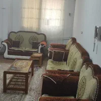 مبلمان هفت نفره به همراه میز بزرگ و سه تا عسلی|مبلمان خانگی و میز عسلی|لاهیجان, گلستان|دیوار