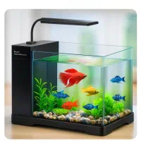 آکواریوم دلسا - اکواریوم با سیستم تصفیه فیلتر سامپ