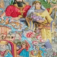 تابلو فرش صادراتی سلاطین