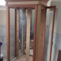 دکور شیشه ایی|بوفه، ویترین، کنسول|لنجان, |دیوار