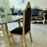 مبلمان استیل و میز ناهارخوری هشت نفره ست زیر قیمت|مبلمان خانگی و میز عسلی|تهران, فرمانیه|دیوار