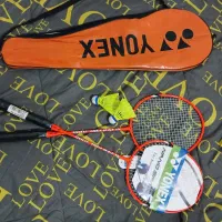 ۲ عدد راکت بدمینتون Yonex Super Pro 3008 ژاپنی اصل