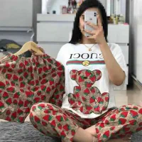 ست سه تکه تیشرت شلوار شلوارک