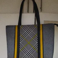 کیف مشگی زرد جادار بزرگ