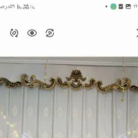 کتیبه پرده|پرده، رانر، رومیزی|قم, شهرک مهدیه (مدرس)|دیوار