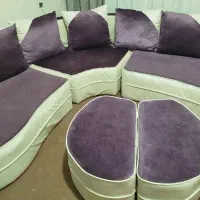 مبل ال بنفش