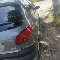 206تیپ 2مدل 95 بدون آفتاب سوختگی شاسی پلم|خودرو سواری و وانت|مبارکه, |دیوار
