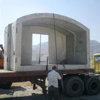 پناهگاه سنگر دیوار پیشساخته