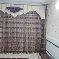 پرده پذیرایی همراه با چوب پرده