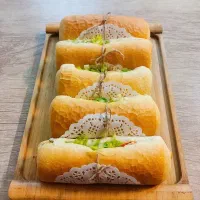 ساندویچ الویه و ژامبون خونگی