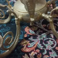 لوستربرنزقدیمی فقط جلا دهنده میخادوگرنه عالیه|لوستر و چراغ آویز|ارومیه, |دیوار