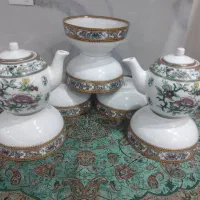 کاسه وقوریهای کشمیری قدیمی روسی|ظروف سرو و پذیرایی|اهواز, آریاشهر|دیوار