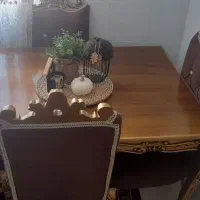 میز ناهارخوری ۴ نفره|میز و صندلی غذاخوری|بروجرد, |دیوار