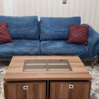 مبل راحتی ۷ نفره با میز جلو مبلی