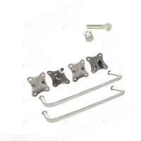 مجموعه کلاف اسکلت تخت خواب تاشو دو نفره ۲۰۰*۱۶۰|تخت و سرویس خواب|رشت, فلسطین|دیوار